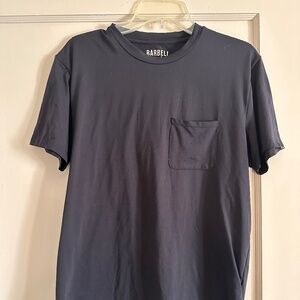 Barbell Apparel Navy Tee with Pocket